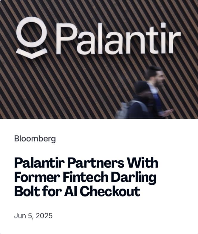 Bolt Financial: The Palantir partnership